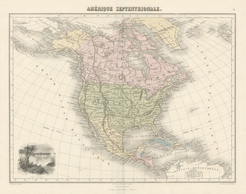 Amérique septentrionale - , by
