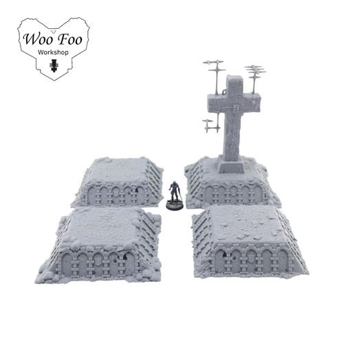 Cyber worlds platform full set - platform,