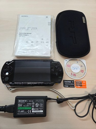 Sony psp 1001 black console - psp-1001,
