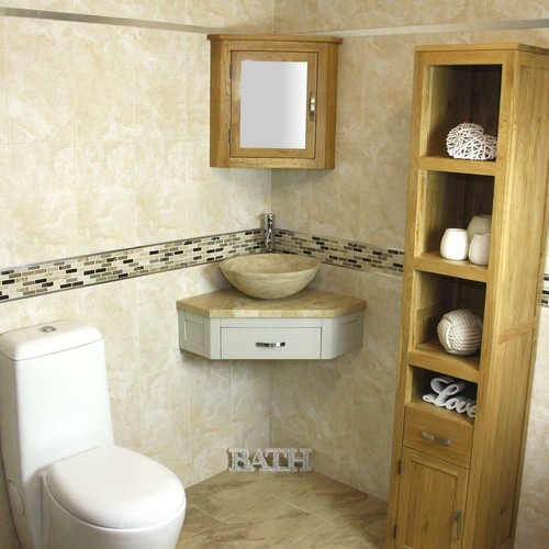 Bathroom vanity grey painted - bathroom,