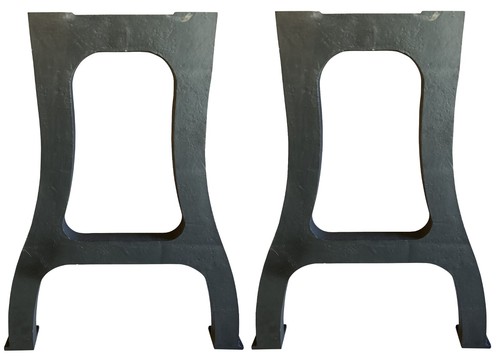 Cast iron industrial table - iron,