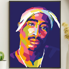 Tupac Thug life poster 2pac A4 A3 A5 6x4 Picture Print Wall Art decor Photograph