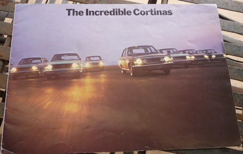 Ford cortina brochure - ford,