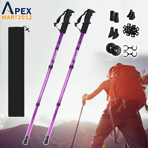Trekking poles walking - 2x,