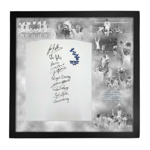 Proof framed 1972 cup hand - fa,