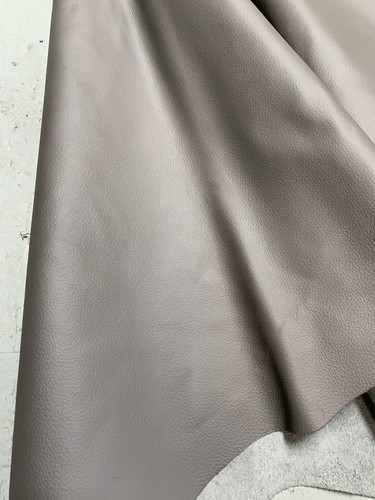 Real leather gun metal grey - real,