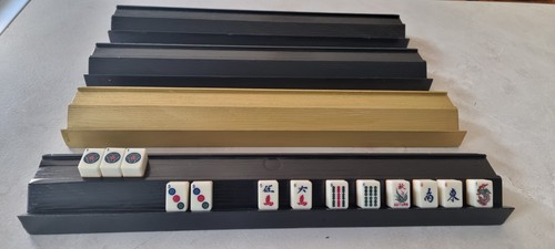 Large mahjong tile - mahjong, racks
