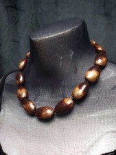 M&S Womans Brown Marbled