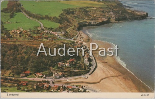 Sandsend yorkshire aerial view - sandsend,