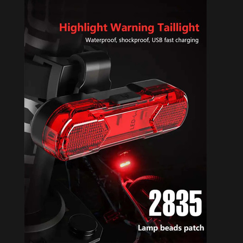 Bicycle light rear - light, back