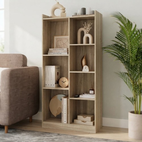 Tall wooden bookcase - tall,