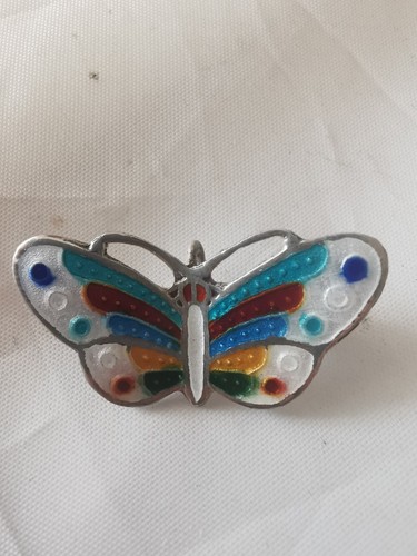 Silver and guilloche enamel - and,