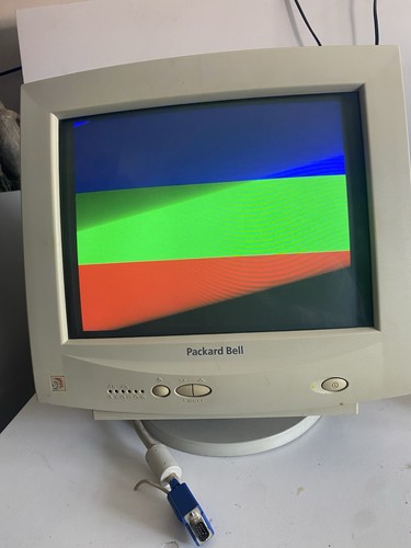 Vintage packard bell a520 - bell,