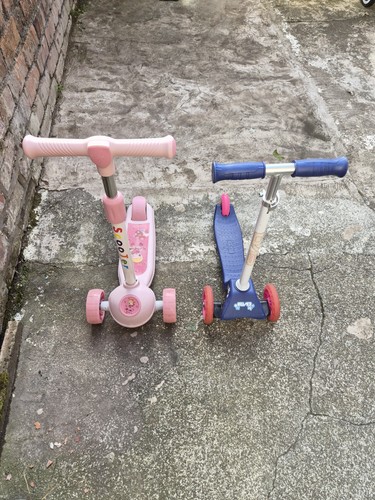 Kids wheel scooter purple - 3,