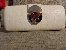 New look cream clutch bag handbag