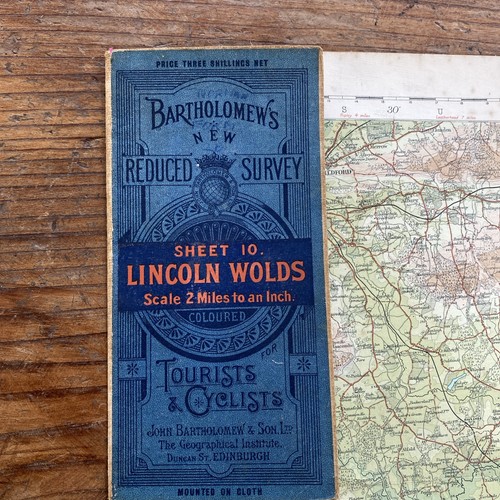 Antique bartholomews cloth - antique,