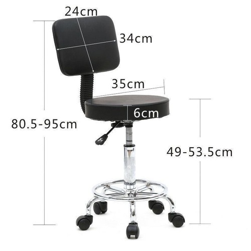 Adjustable saddle salon - adjustable, stool
