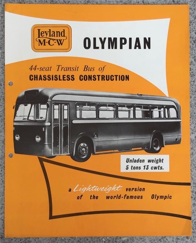 Leyland mcw olympian - leyland,