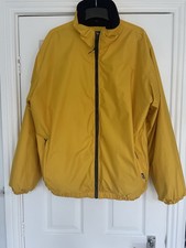 Vintage 90s Douglas Gill Men’s Large Sailing Jacket Yellow MADE IN ENGLAND