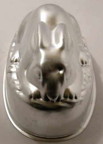 Jelly mould rabbit aluminum - jelly,