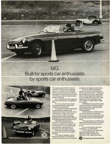 1973 mgb convertible sports - mg,