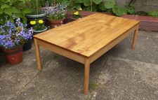Ercol Modula Contract Range Solid wood coffee table Elm and Beech table 70's