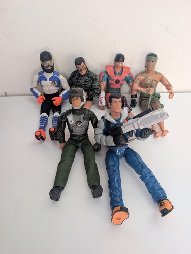 Vintage action man figures - action, job