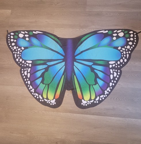 Blue green butterfly - green, wings