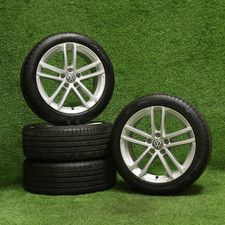 Volkswagen 17'' Golf MK7 Alloy Wheels 5G0601025AP et51 GenuineOEM set with tyres