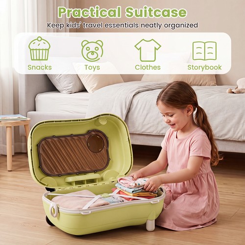 Kids suitcase ride - suitcase,