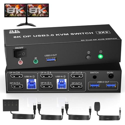 8k60hz displayport kvm - 8k60hz,