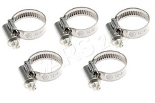 Genuine Hose Clamps x5 pcs BMW MINI Alpina Hybrid M1 M3 M5 M6 X1 X3 07129952109