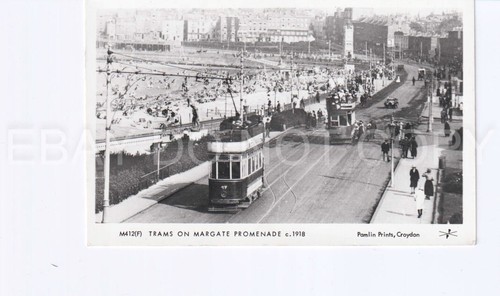 Postcard thanet trams on - y.postcard.,