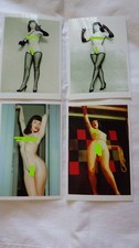 Betty Page Glamour pin up model 4 nude photos 6x4 Set 6