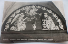 Firenze Ospedale Degli Innocenti Annunziazione Andrea Della Robbia RP Postcard
