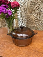 Vintage vision casserole dish - vintage,