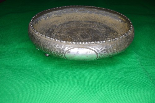 Arundel pewter footed - bowl, cwf