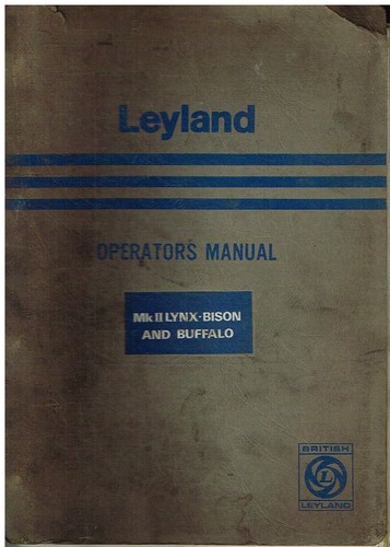 Leyland mk2 lynx bison buffalo - lynx,