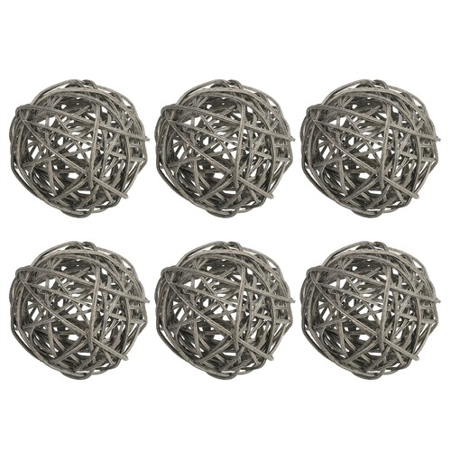 Pcs wicker rattan balls - 3",