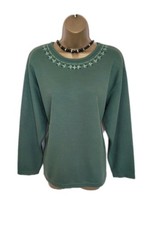 FLORAL EMBROIDERED JUMPER TOP