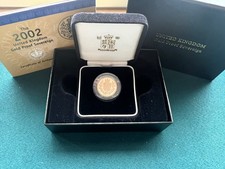 2002 Sovereign Gold Proof