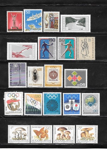 Yugoslavia new and - new, mnh