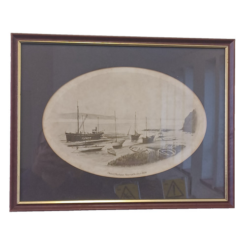 Pair vintage framed - of, prints