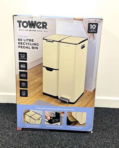 Tower 60l stainless steel - tower,
