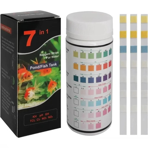 Test fish tank water - in,