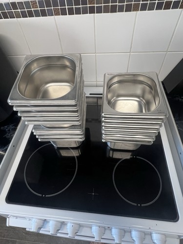 Gastronorm trays 10mm - 1/6,