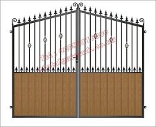 Bespoke Gate | Double Entrance