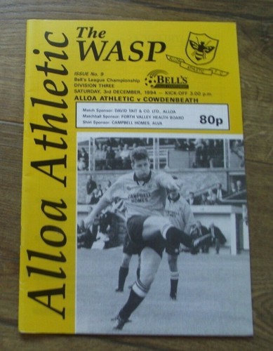 1994 alloa athletic v - alloa,