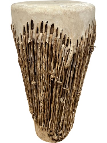Handcrafted rope tuned djembe - handcrafted, rope-tuned