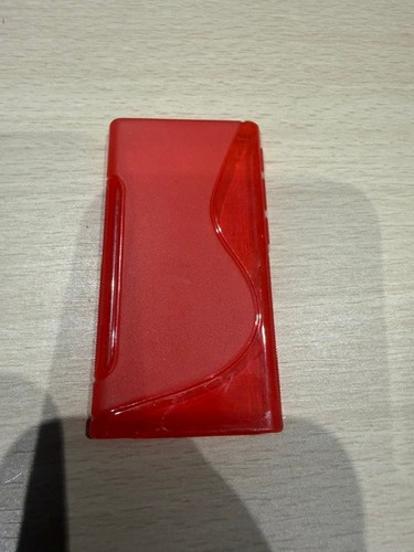 Red tpu gel case for - case, apple
